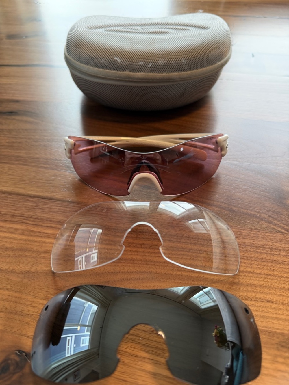 Smith Sport Sunglasses w/ 3 Interchangeable Lenses + Case